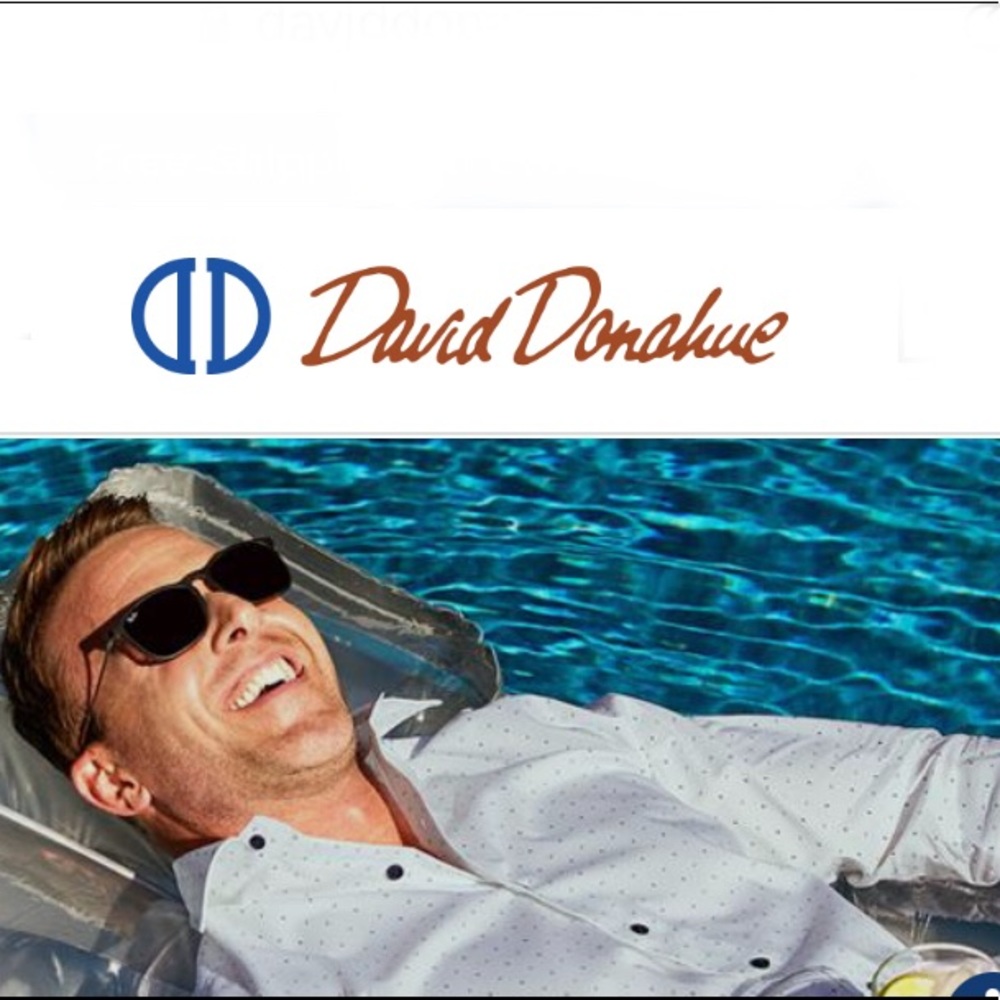 DAVID DONAHUE Casual Shirt